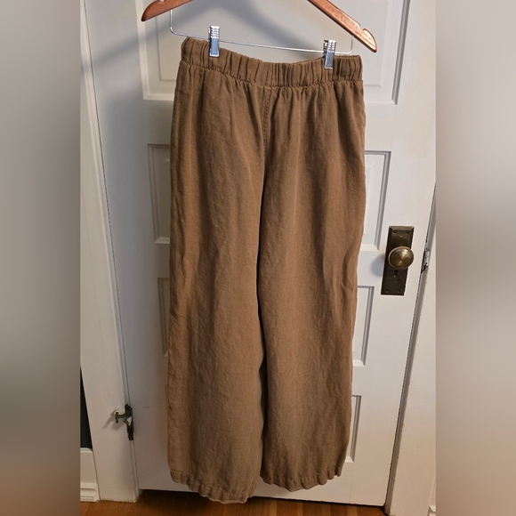Jungmaven Cambria Tan Wide Leg Pants M - Picture 3 of 13